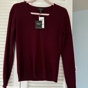 New Cashmere V-Neck Sweater